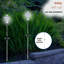 Piquet de jardin flocon de neige-604917681