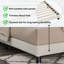 Lit plateforme en tissu d'ameublement-1335435443