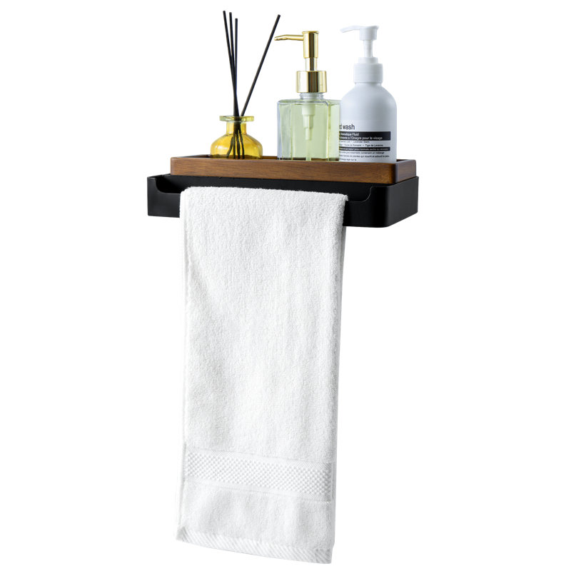 Porte-serviettes mural pour salle de bain