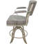 Tissu brun clair sur fond beige Jetty June - siège de 24 po-1462848215