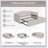 Daybed With Extended Pop Up Trundle, Upholstered Sofa Bed Daybed, Space-Saving Twin To King Design, Perfect For Guest Room-989998459