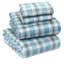Ensemble de draps en flanelle 100% coton Davae-672596335-672596339