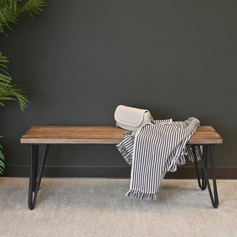 Banc de salle à manger en bois Aryven