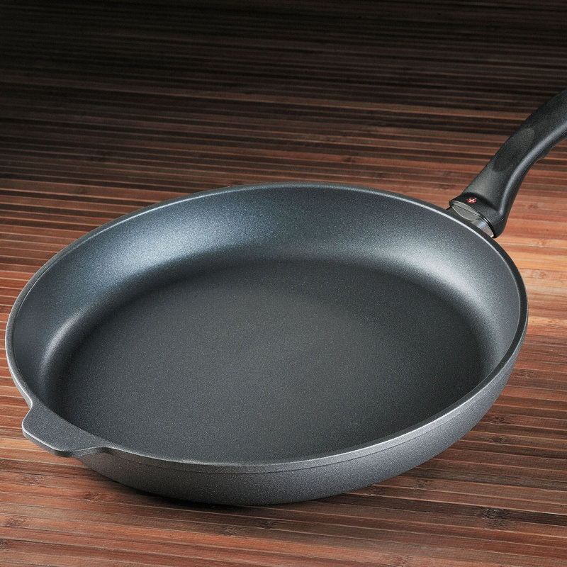 Aluminum Non-Stick Frying Pan, 12.5" W