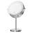Circular Free Standing LED Make Up Mirror 10X Magnification, 360 Degree Swivel-94274871