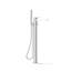 Parallel Floor-Mount Bath Filler Trim With Handshower-1178151327