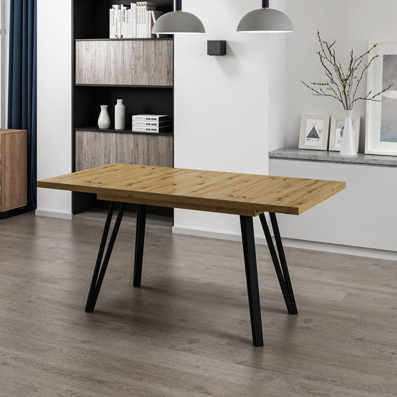 Ferro Beech Dining Table, Oak