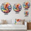 Horloge murale rétro rétro-93383900