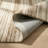 Rug Branch Karsoni 7' x 10' (6'6" x 9'6") Beige/Brown Linear Abstract Indoor Area Rug, Comtemporary, Medium Pile, Stain-Resistant Carpet - Living Room, Bedroom, Dining Room, and Kitchen