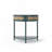 Wave-Pattern Console Table with 2 Storage Drawers and Bottom Shelf-465085872