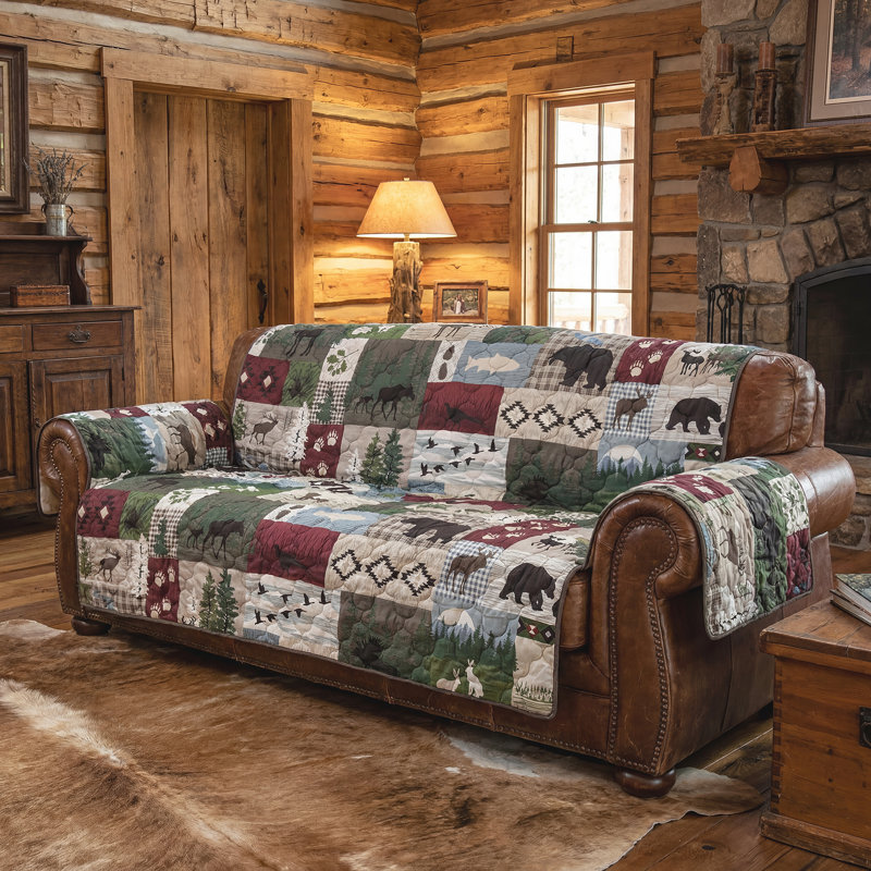 Housse de canapé matelassée Votre style de vie de Montana Forest, Sofa