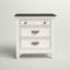 Colburn 3 Drawer Nightstand w/ Charging Station