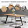 Dining Set - 67” Table with Modern Expandable Design Kitchen Dining Table Set, Table Set with Dining Chair for Kitchen Dining Room