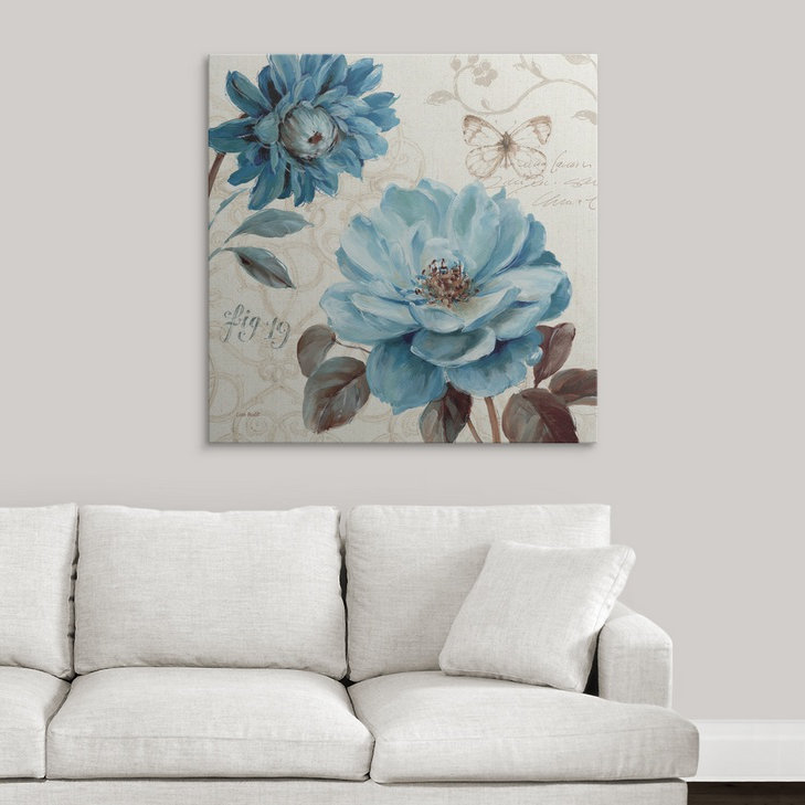 « iii » par lisa audit, impression A Blue Note, H 35 po x l 35 po x P 1,5 po, Toile