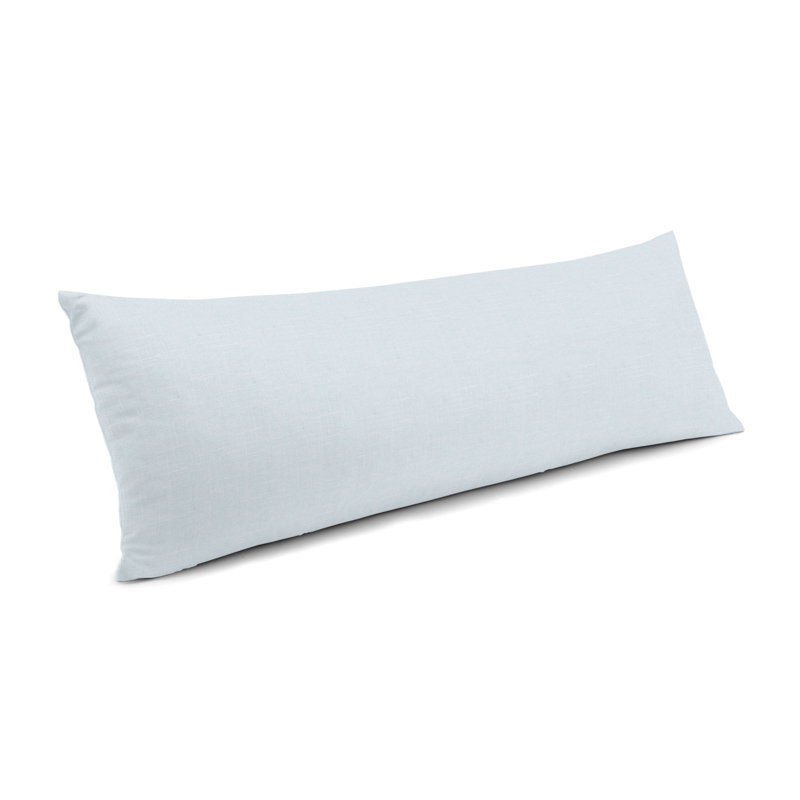 Housse de coussin rectangulaire, 14 po x 48 po, Bleu clair