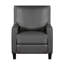 Fauteuil inclinable à dossier poussoir de style transitionnel avec fauteuil à mouvement 1 pièce-522992144