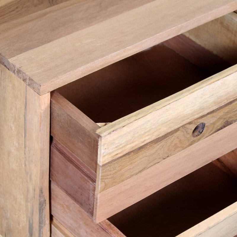 Armoire de chevet en bois récupéré massif