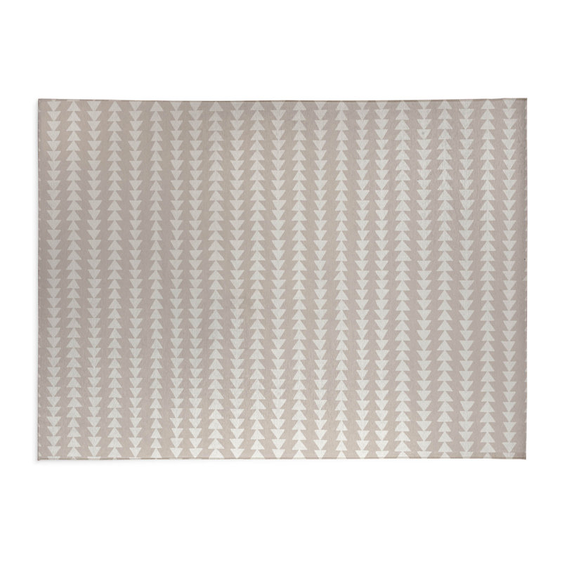 Tribal Arrows Kids Play Mat, Taupe, Rectangle 2' x 3'