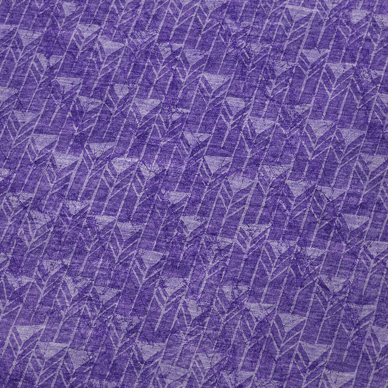 Jeté en sherpa Addison, Géométrique mauve
