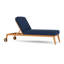 Alpine Outdoor Teak Chaise Lounge-1700104296