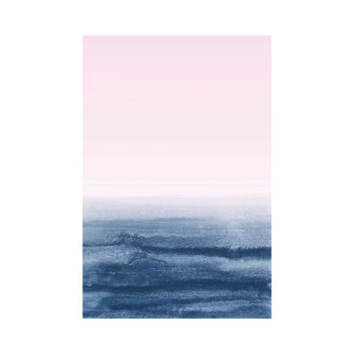 Watercolor Landscape X 1 Piece Wall Art on Canvas