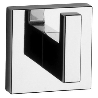 Allusion Single Robe Hook - Polished Chrome