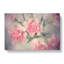 Pale Pink Carnation Flowers In Abstract - Wrapped Canvas Painting-55310151