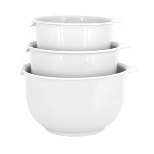 Glad Mixing Bowls With Pour Spout, Set Of 3 (Set of 3)