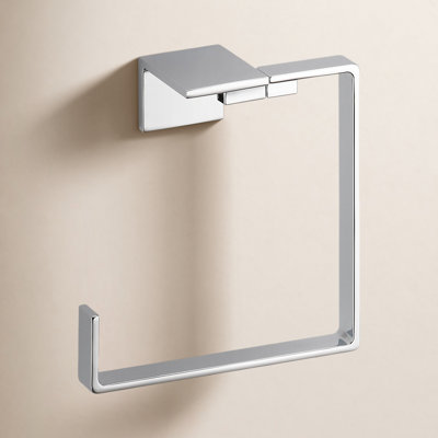 Vero Square Open Towel Ring