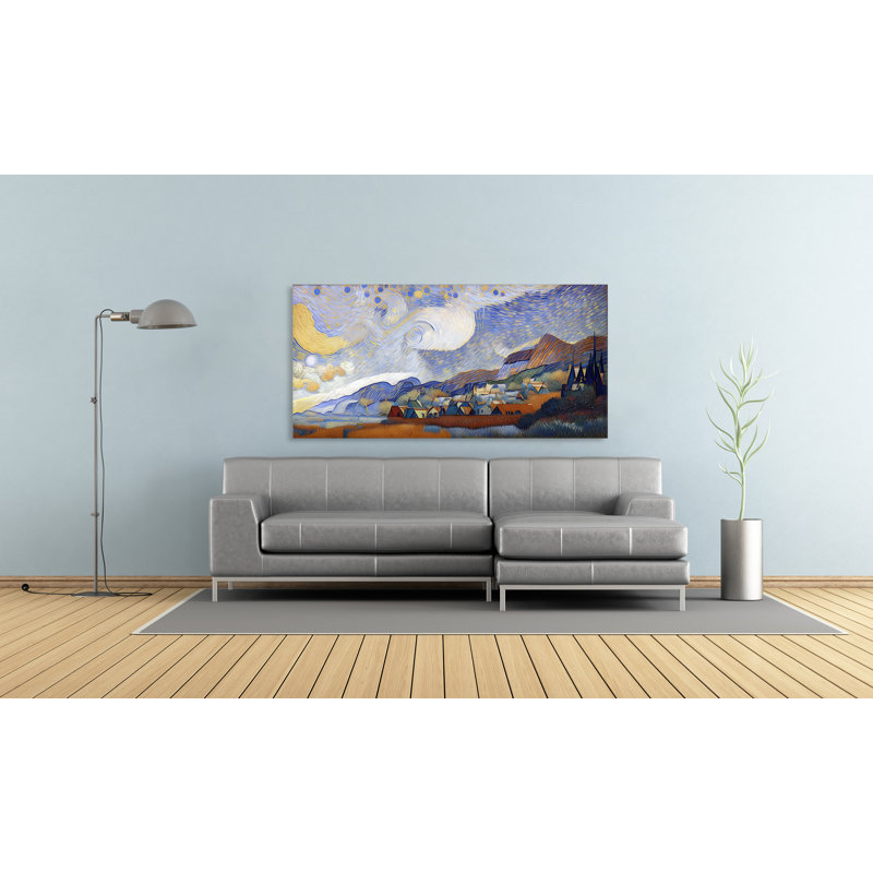 Modern Earth 239, 18" H x 36" W