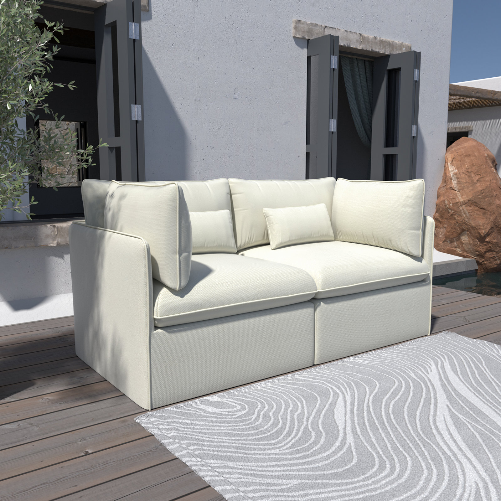 2-Person Patio Seating Group