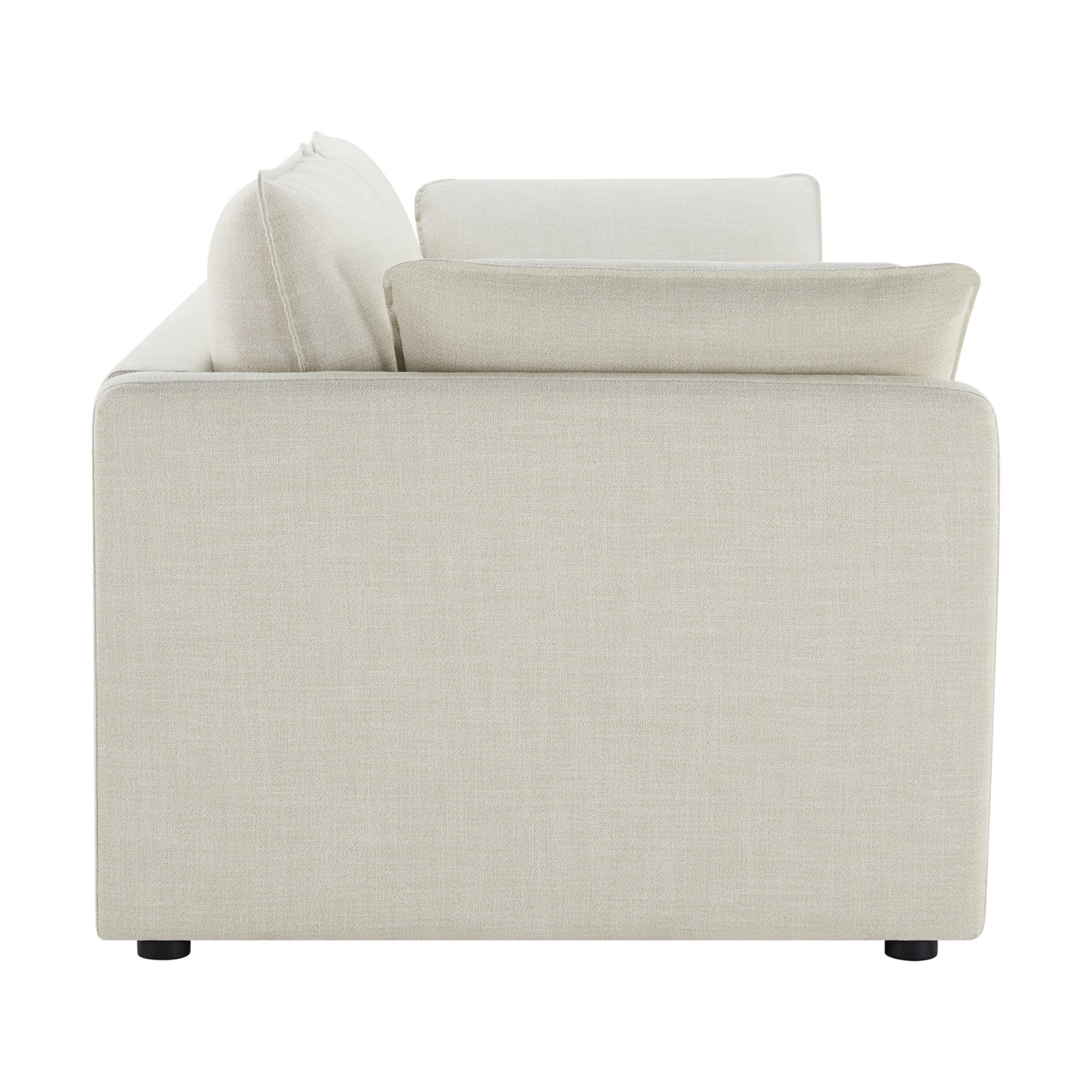 Martelle 83" Upholstered Sofa, Effie Linen