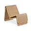 Wave Stackable Lounge Chair, Natural - Set Of 2