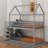 Twin Over Twin House Bunk Bed With Shelves And Drawers-1829256753