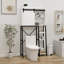 Armoire de rangement au-dessus de la toilette