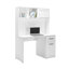Modern Wall-Mounted Study Desk, White, 47.2 x 65.7 x 23.6 inches | 100% Melamine Coated Particle Board | Space-Saving Design, Perfect for Home Office & Study Areas, Stylish & Functional Addition to Your Space