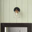 Chandice Single Hammered Dimmable Vanity Light