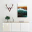 Beach In Santa Monica In Abstract - Wrapped Canvas Painting-55363598