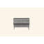 Grand lit escamotable avec port USB et tablettes amovibles de chaque côté, lit escamotable en pin massif pour bureau à domicile, chambre d'amis, gris-978480452-884469246