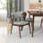 Holna 4 - Person Solid Wood Top Four Leg Base Dining Set