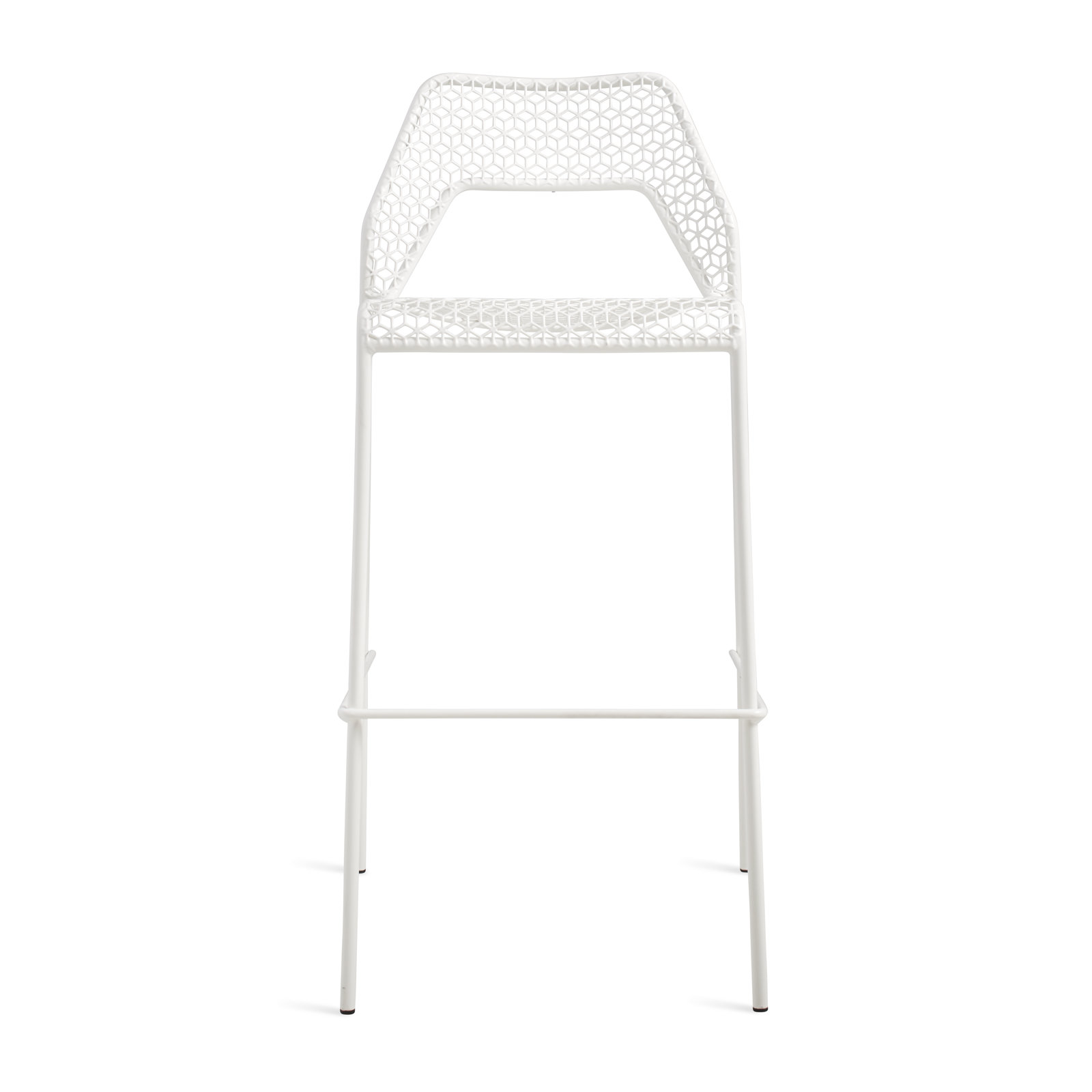 Hot Mesh Outdoor Bar Stool, Off White, Bar Stool (30.5" Seat Height)