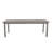 Club Aluminum Rectangular Dining Table - Oyster-36211624