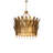 12 - Light Dimmable Geometric Chandelier