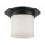 Mineral 8-in Brass Flush Mount-431977228-431977231