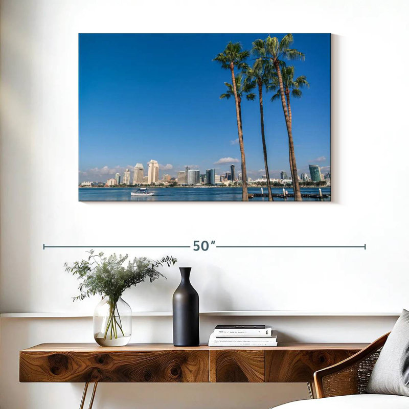 Horizon de San Diego, H 26 po x l 39 po