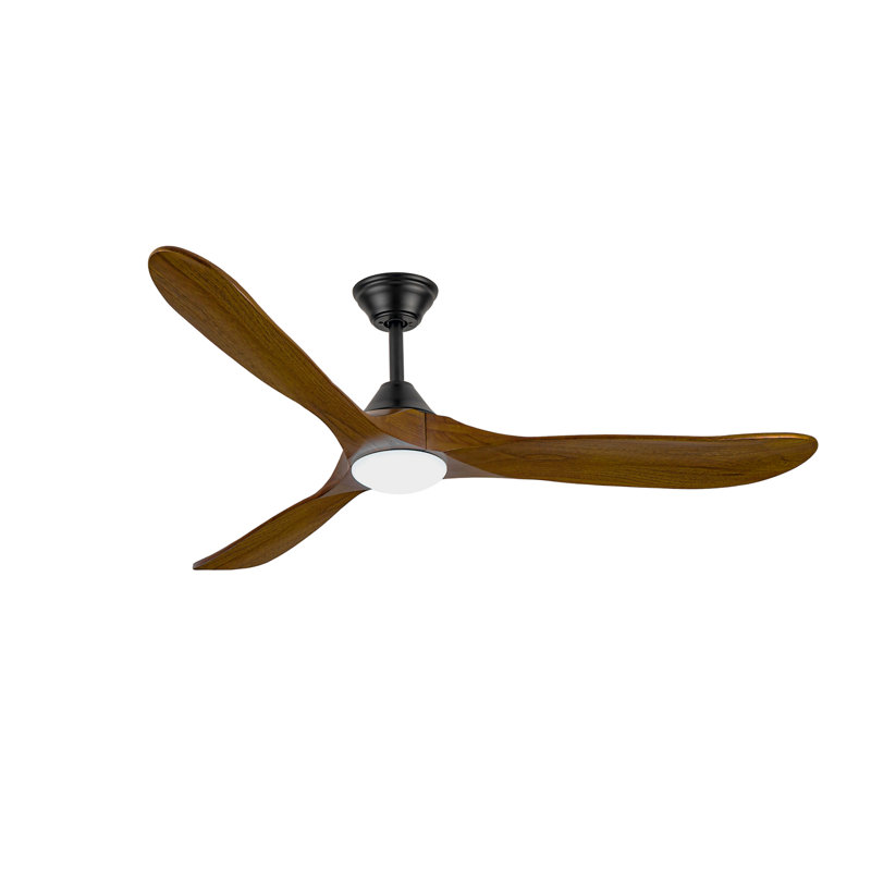 Modern Smart Ceiling Fan With Led Light, 42"