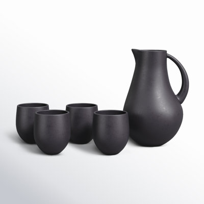 Borgen Goblet 5 Piece Pitcher Set