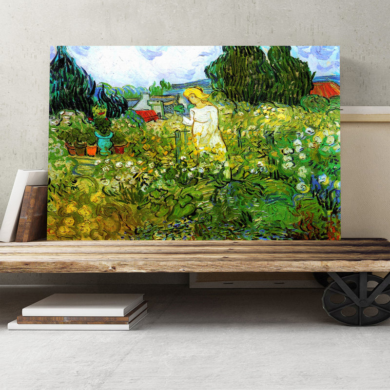Marguerite Gachet in the Garden by Vincent van Gogh - Wrapped Canvas, 50cm H x 76cm W