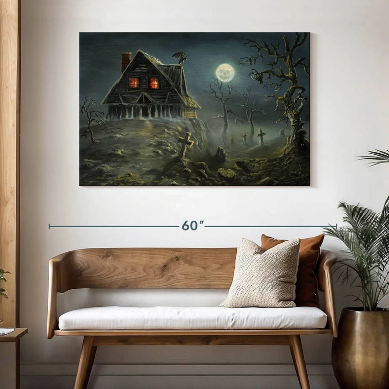 Kelan Haunted Hill House, H 32 po x l 48 po