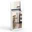 Armoire à chaussures Space avec miroirs pour le couloir